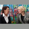 Babs Ketelaar samen met therapeut Nella Croese