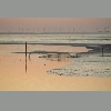 Schilderij: avond aan de Dollard